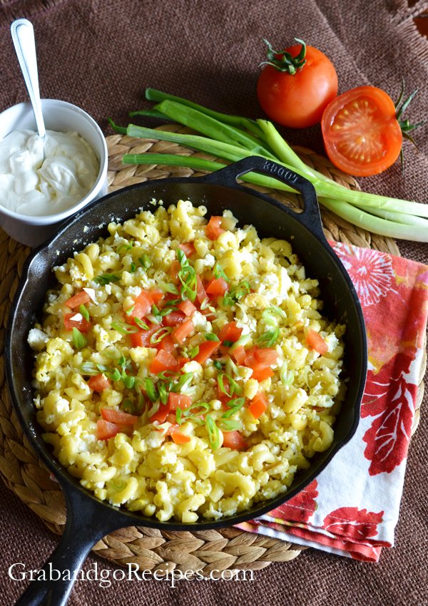 Breakfast pasta