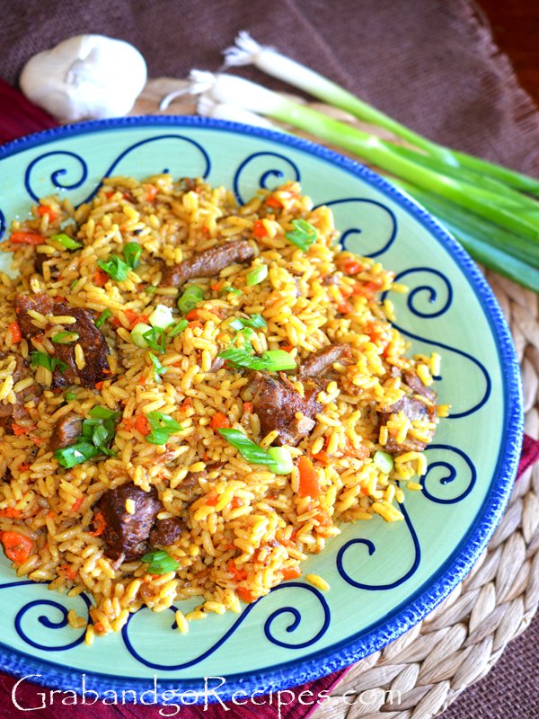 Plov-Uzbek Rice Pilaf Recipe – Grabandgorecipes