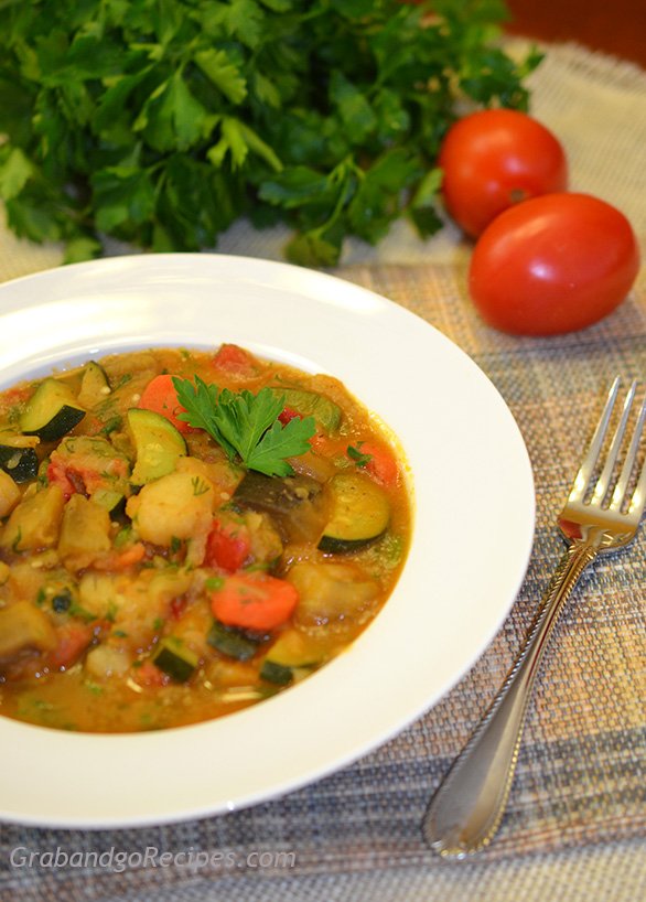 main Vegetable ragu