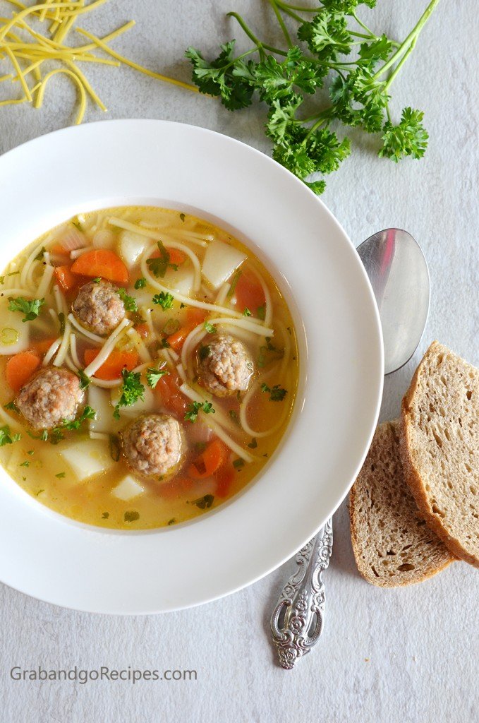 Meatball soup