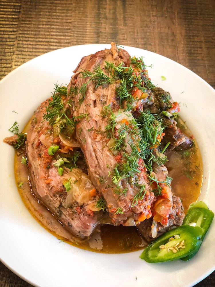 Instant Pot Roasted Turkey Necks Grabandgorecipes