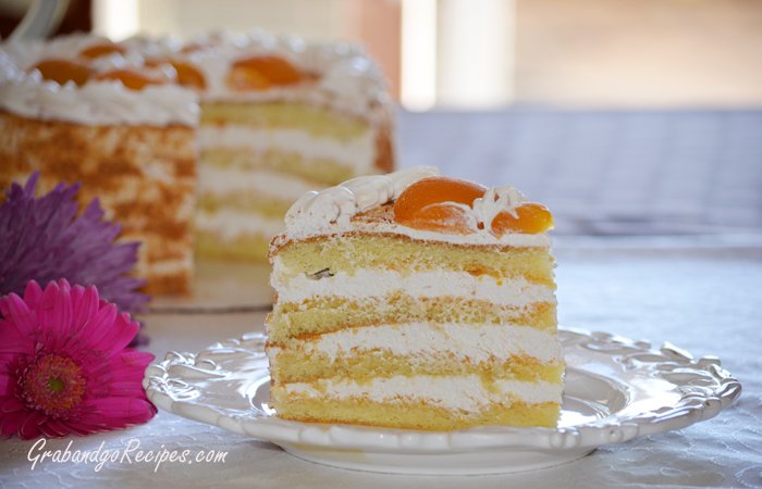 Apricot Sponge Cake Recipe – Grabandgorecipes