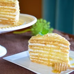 Medovik - Honey Cake – Prestige Patisserie